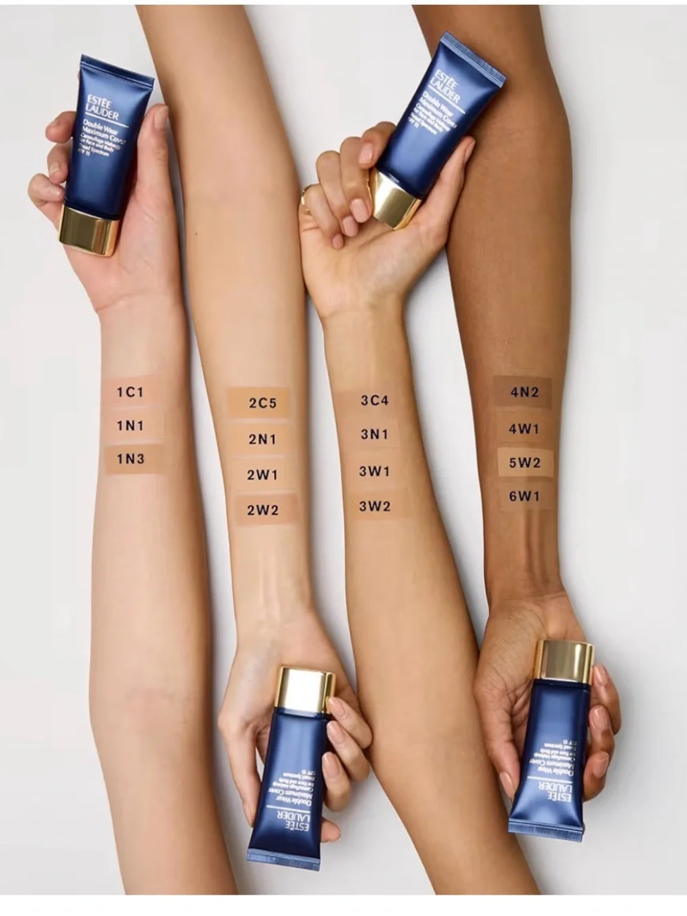 Estée Lauder Double Wear 24-Hour Maximum Cover Camouflage Foundation 4N2 Spiced